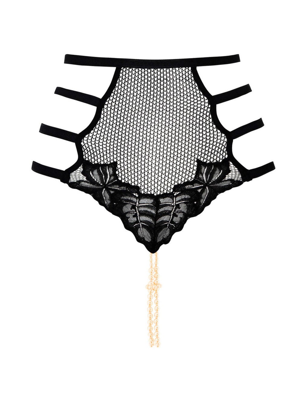 Culotte Haute à Perles London