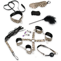 Kit jouets et accessoires bdsm 11 pièces