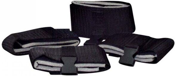 Attaches de Lit sans barreaux Noires Noir