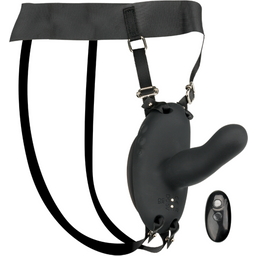 Gode ceinture vibrant convertible et télécommandé Alluria