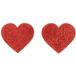 Cottelli Cache-Tétons Autocollants en forme de Cœur