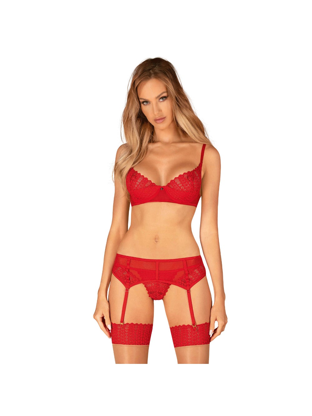 Ensemble 3 pièces Ingridia rouge