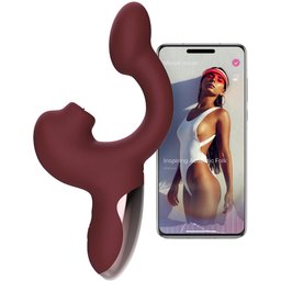 Magic Ponder Vibromasseur avec Langue et Stimulation du Point G