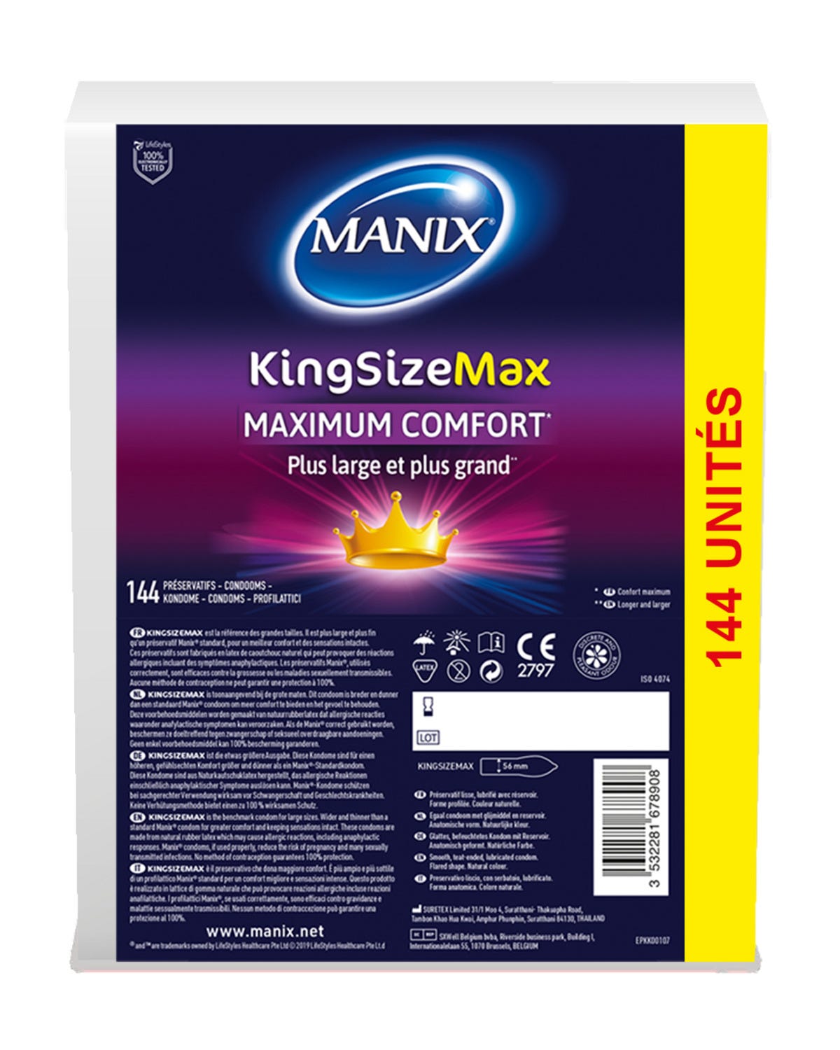 King Size Max *144 en Vrac