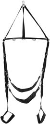 Set complet Balançoire en tissu Lisbonne avec Barre