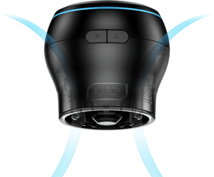 PowerBlow Masturbateur à succion interactif - Noir