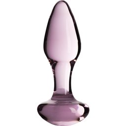 Rose Plug Anal en Verre