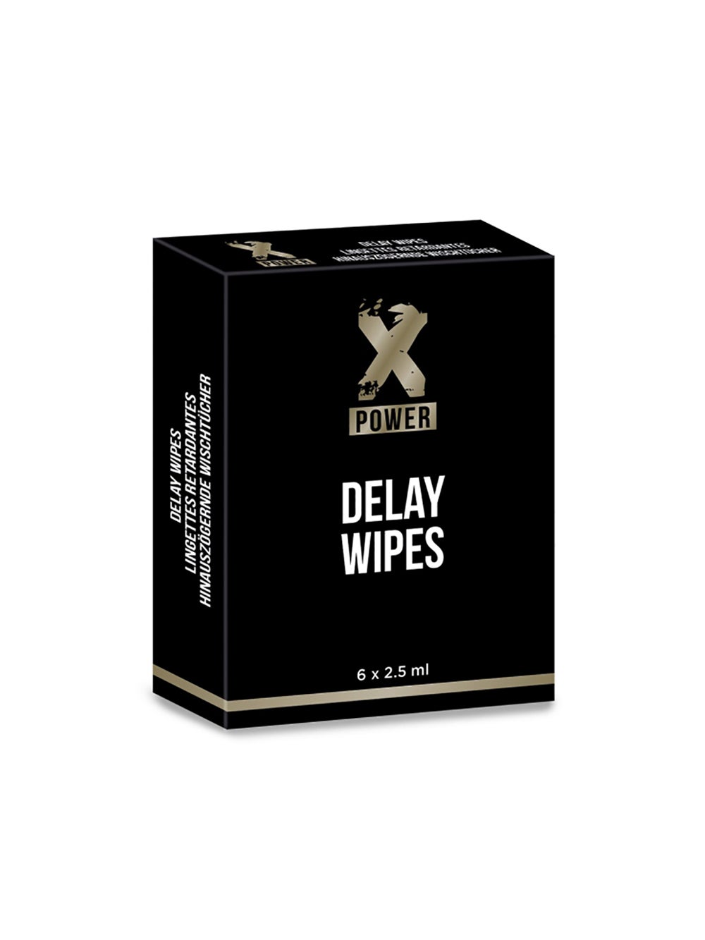 Lingettes Retardantes XPOWER Boîte de 6