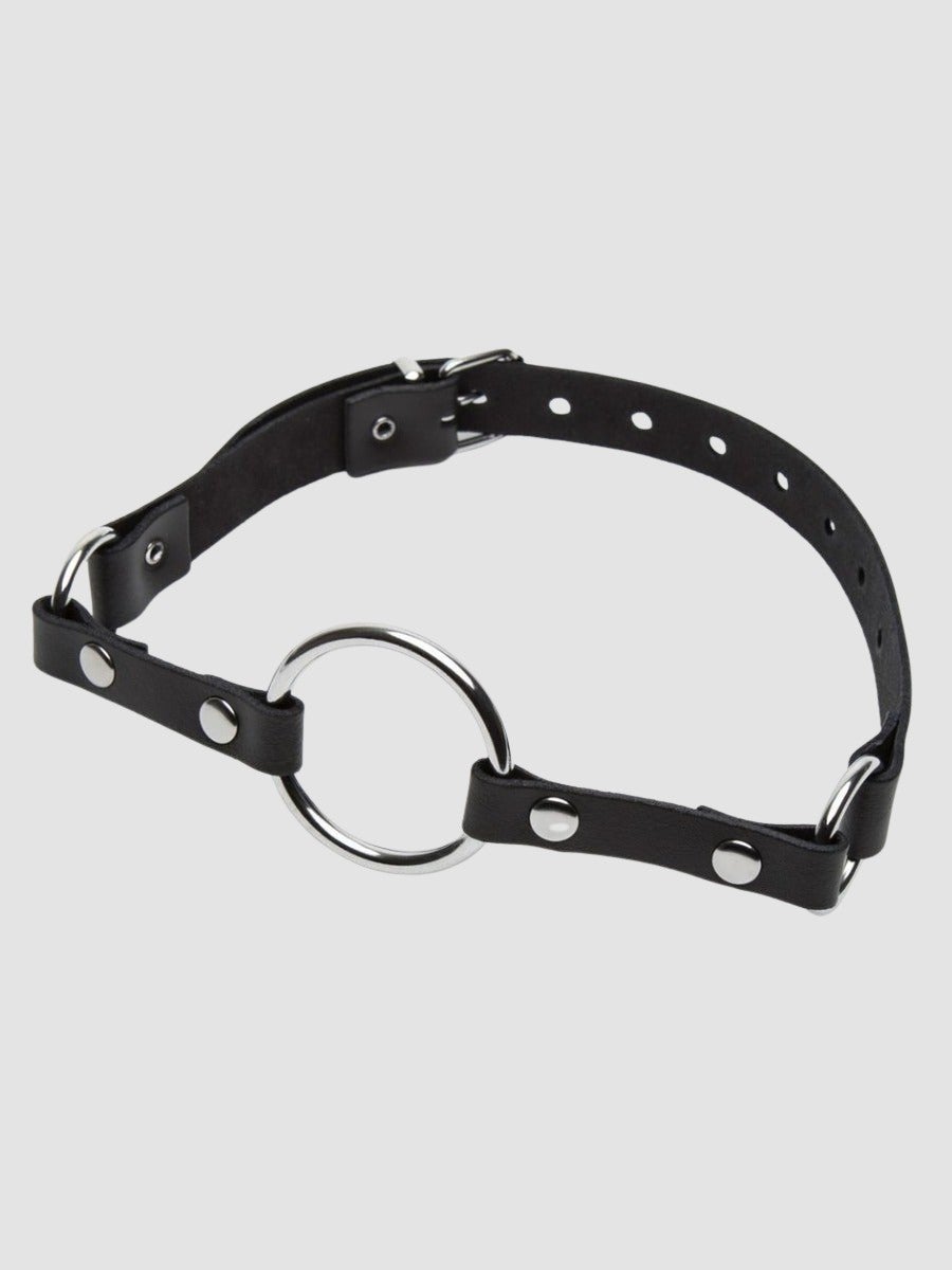Bâillon O-Ring Gag en cuir Advanced