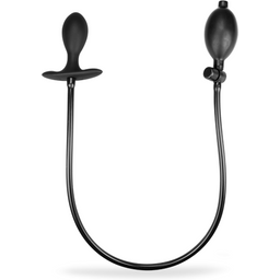 Plug anal gonflable avec bille massante