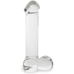 Gode godemichet en verre réaliste Nolan