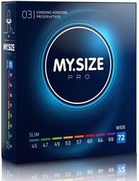 Préservatifs 72 mm 3 unités