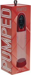 CyberPulse - Pompe à pénis automatique étanche - Rouge métallisé