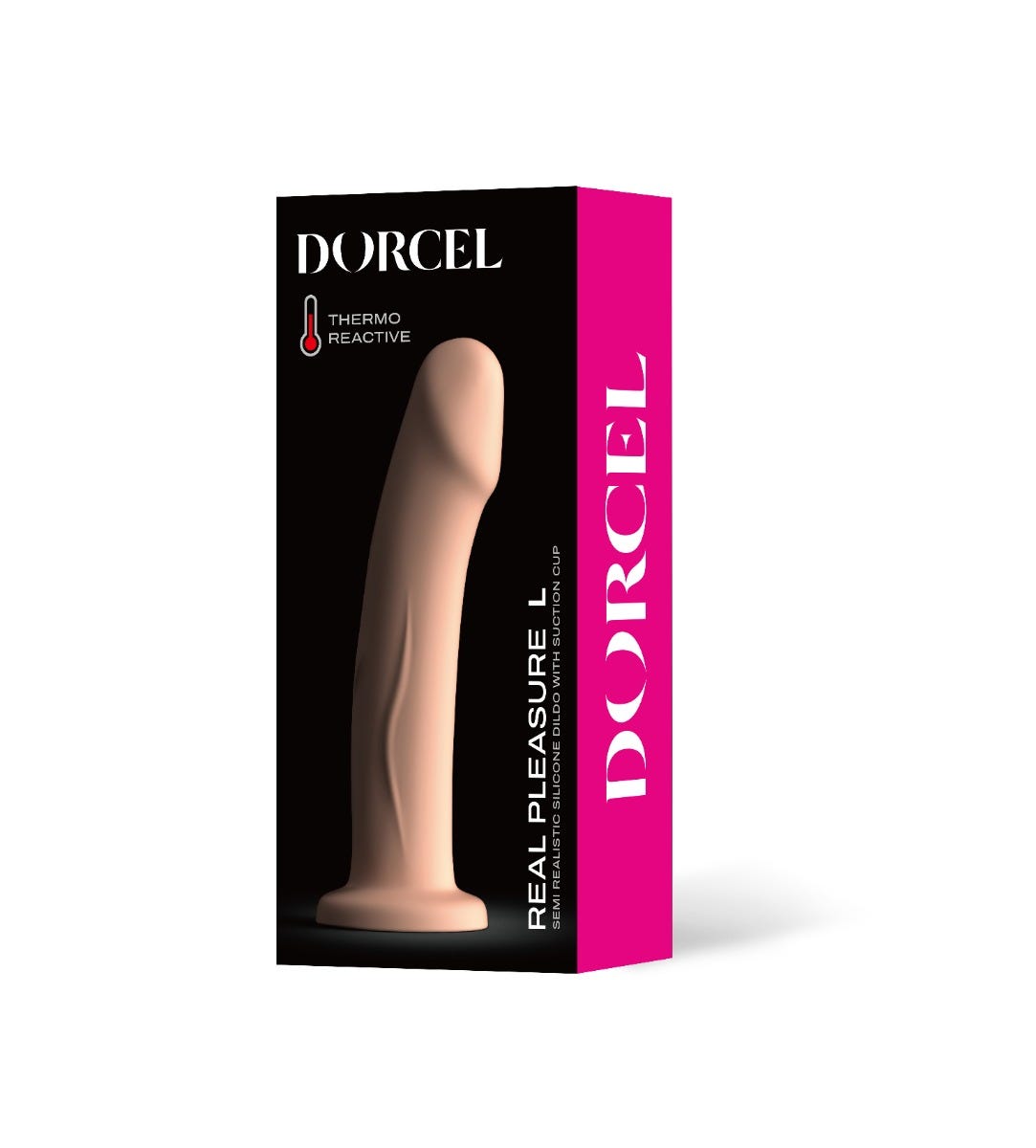 Dildo semi réaliste thermo réactif Real Pleasure