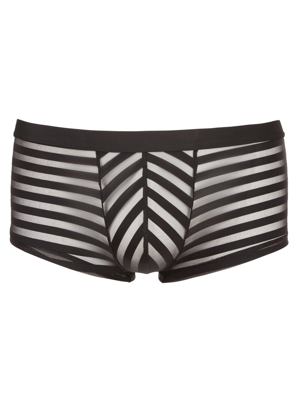 Boxer Rayé Transparent