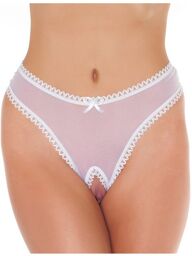 String Ouvert - Talle unique - Blanc