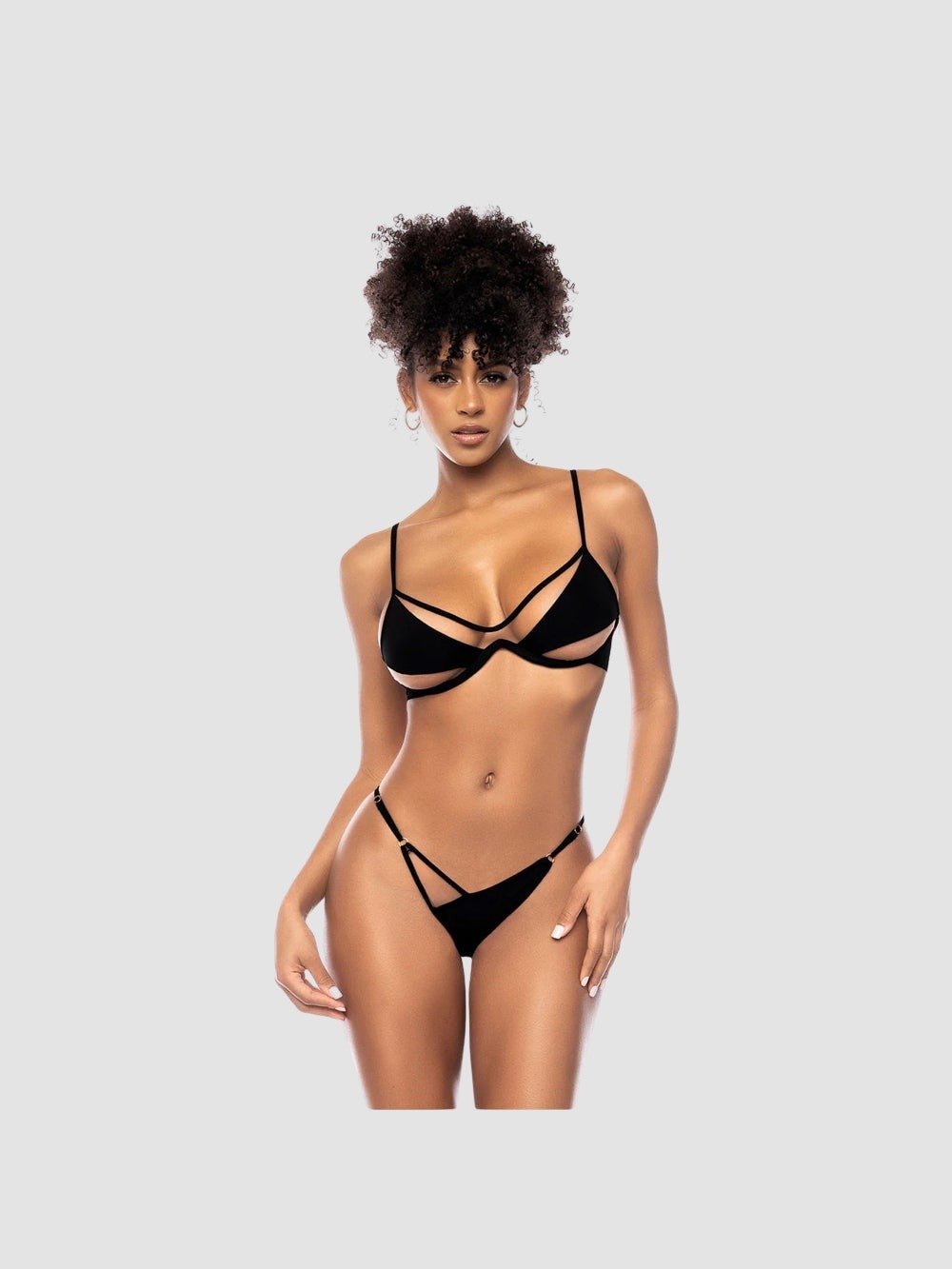 Maillot de bain 2 pièces Malibu noir