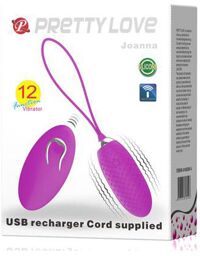 Oeuf vibrant à picots 12 vitesses USB Joanna