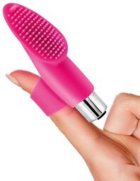Stimulateur à picots Glee Finger USB Rose
