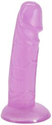 Gode ventouse 15,2 cm BASICS violet Violet