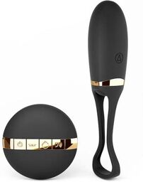 Oeuf Vibrant Télécommandé Secret Delight Black & Gold Edition Noir