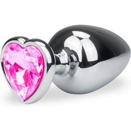 Bijou anal rosebud coeur L - 7 Coloris