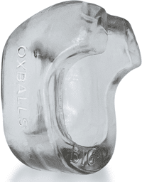 Big-D - Bigger Bulge Cockring with Shaft Grippers - Clear