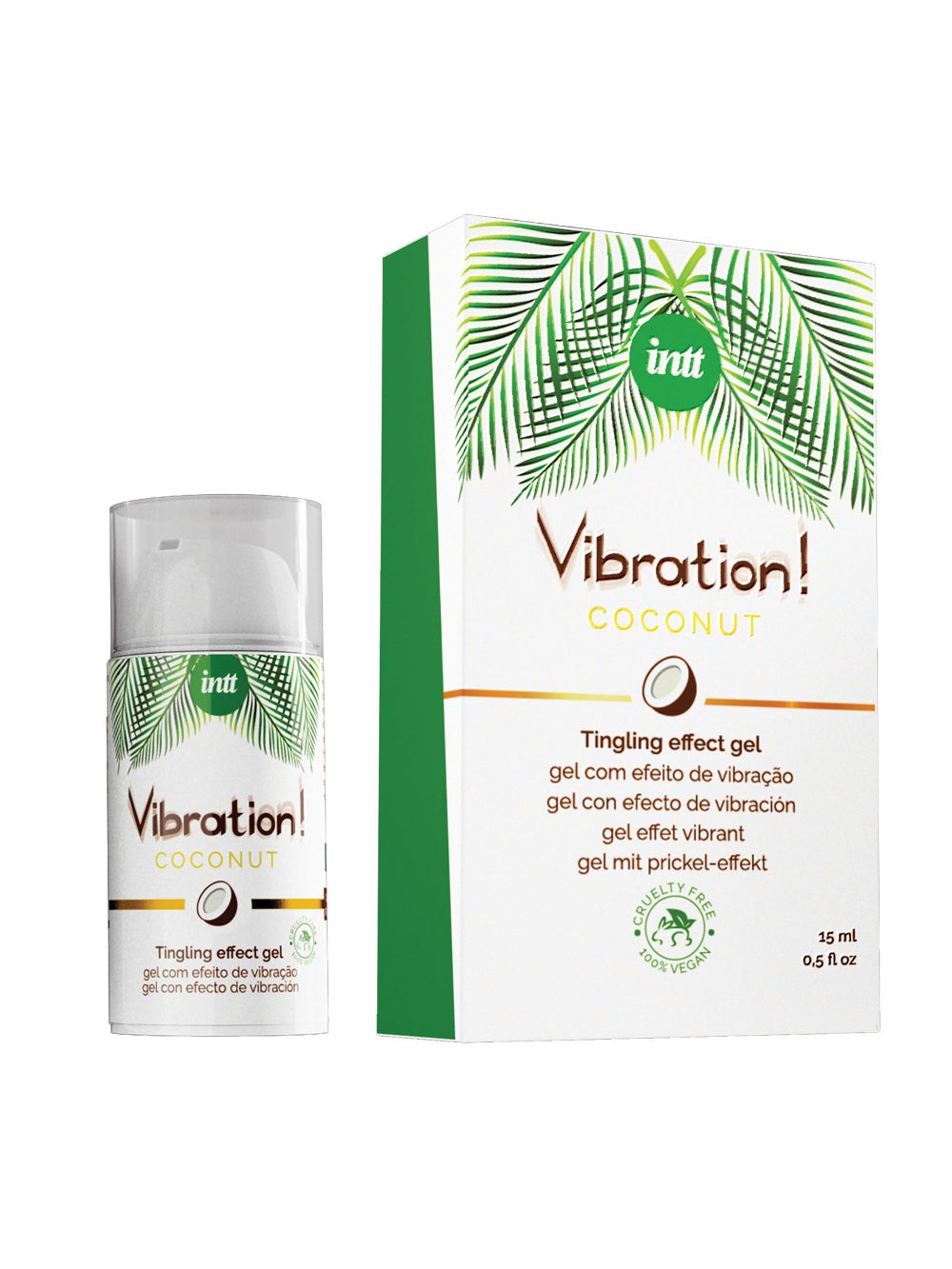 Gel Embrassable Effet Vibrant Coconut Vibration!
