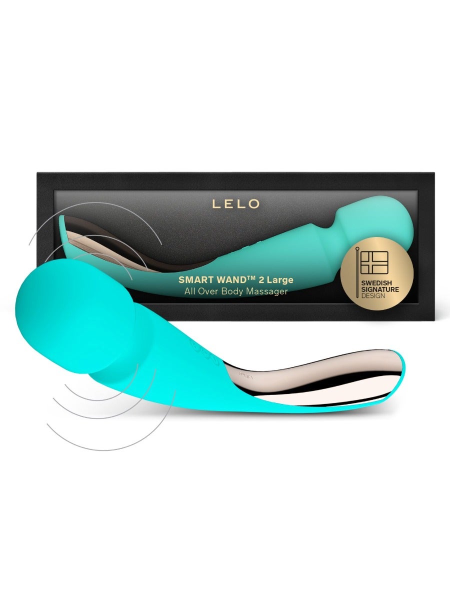 Vibromasseur wand LELO Smart Wand 2 Large turquoise