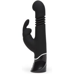 – GREEDY GIRL Vibromasseur Rabbit va-et-vient – Noir