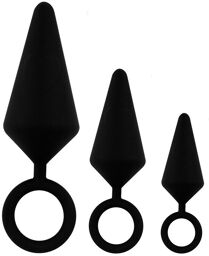 kit d'entrainement anal 3 plugs