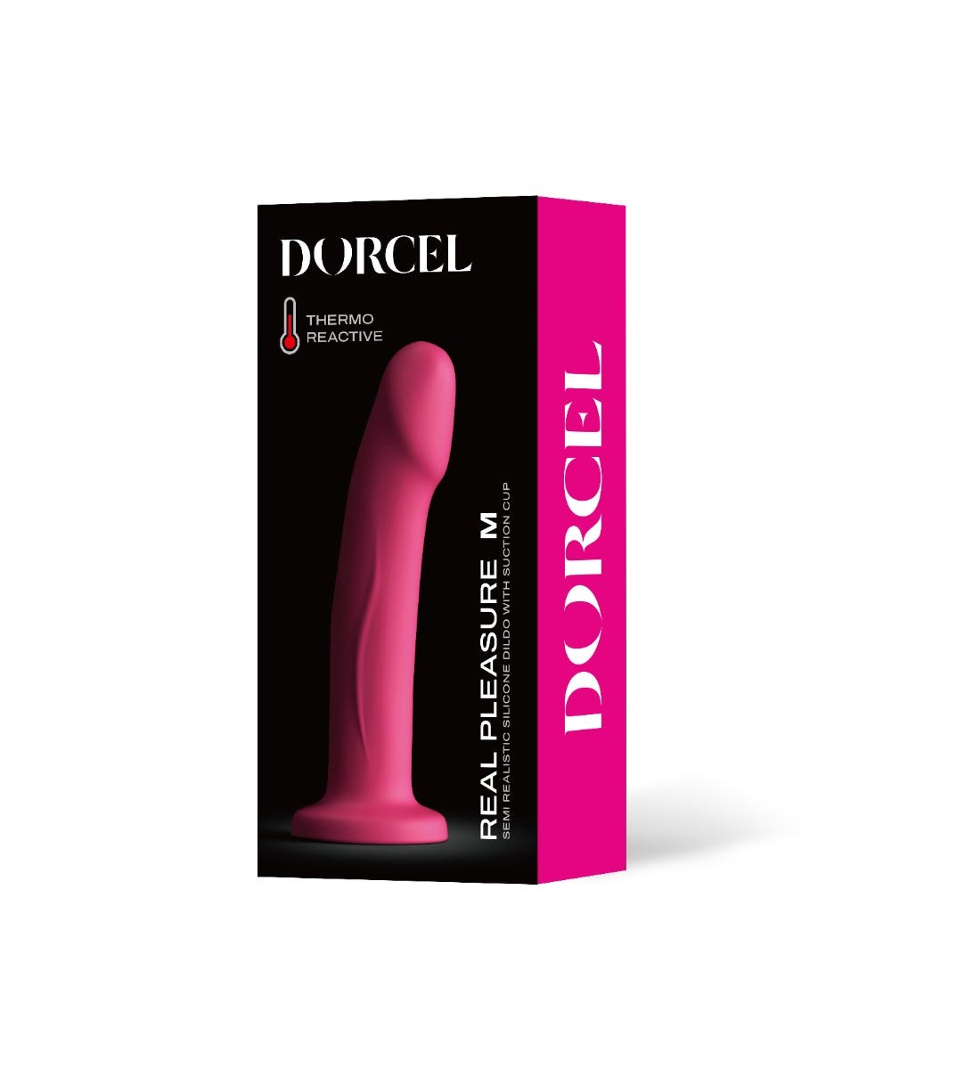 Dildo semi réaliste thermo réactif Real Pleasure