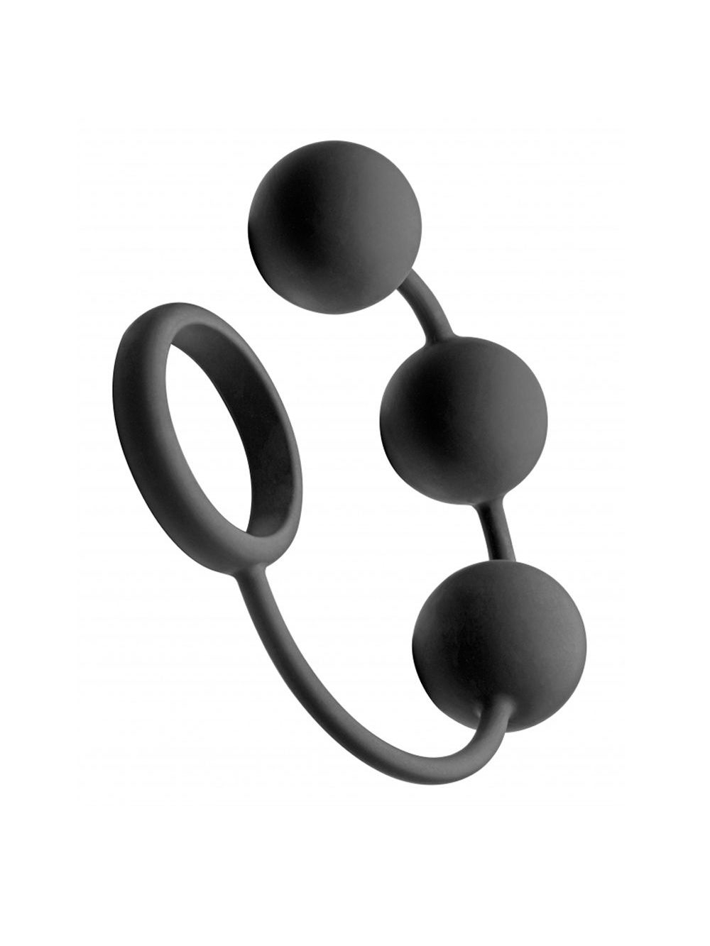 Cockring & Boules Anales Lestées