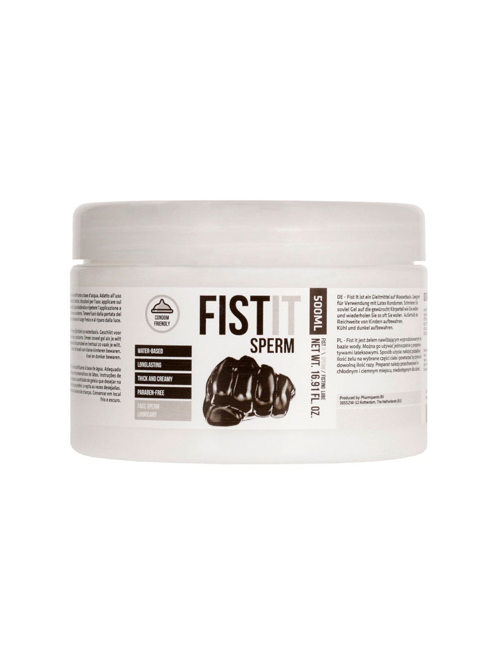 Lubrifiant Fisting Sperm Pot de 500 ml