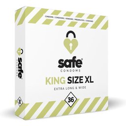 - Préservatifs - King Size XL - 36 unités