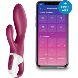 Vibromasseur Rabbit Chauffant Connecté Heated Affair