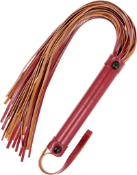 FOUET EN CUIR VÉGÉTALIEN