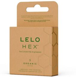 Préservatifs Hex Organic boîte de 3