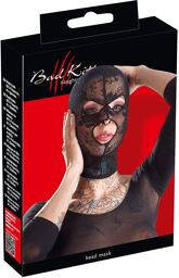 cagoule dentelle noir