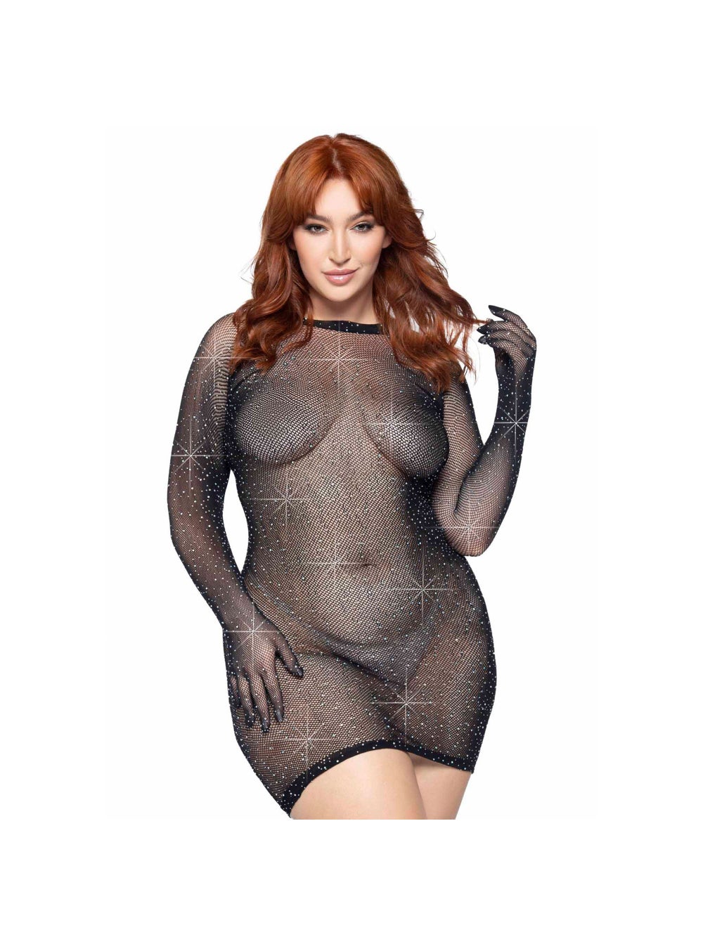 Robe Manches Gantées 86124X Noire GT