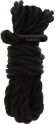 Corde de Bondage 1m50 - Épaisseur 7mm Noire