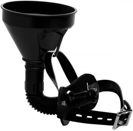Bâillon d'entonnoir extrême pour latrines