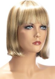 Perruque Sophie blonde avec mèches