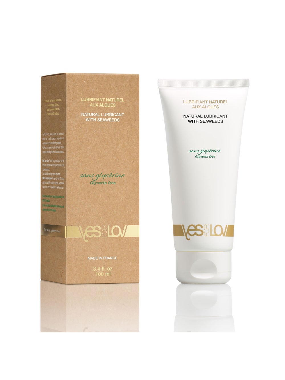 Lubrifiant Naturel aux Algues Bio 100 ml