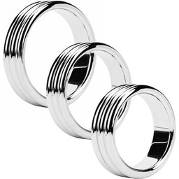 Anneau Metal Ring Triple Steel