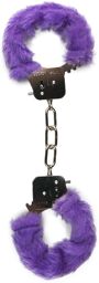 Menottes en fourrure - Violet