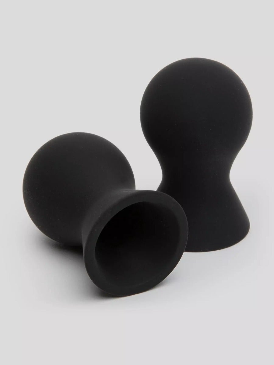Pompes à tétons silicone Perfect Pair noir