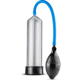 Pompe à pénis avec ballon presseur - Transparente
