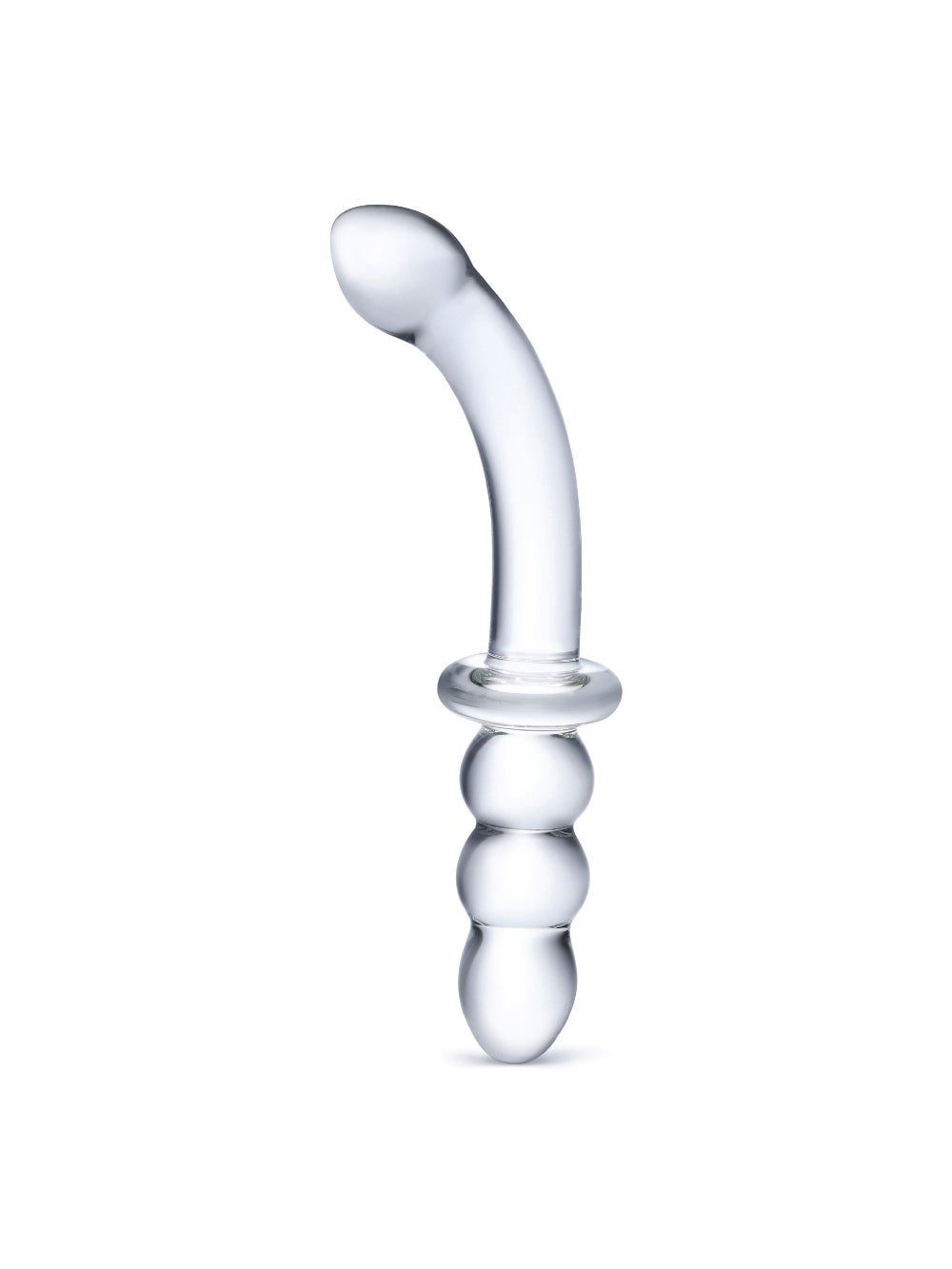 Dildo en Verre Point G Ribbed