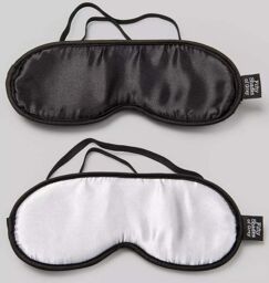 Lot de 2 Masques No Peeking Argent